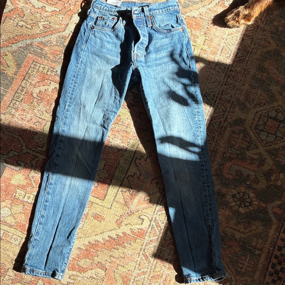 Levi’s 501 Skinny Blue Denim Jeans